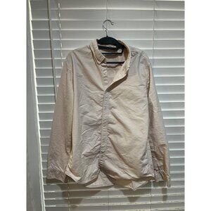 Outerknown Long Sleeve Button Up Shirt -‎ Size L